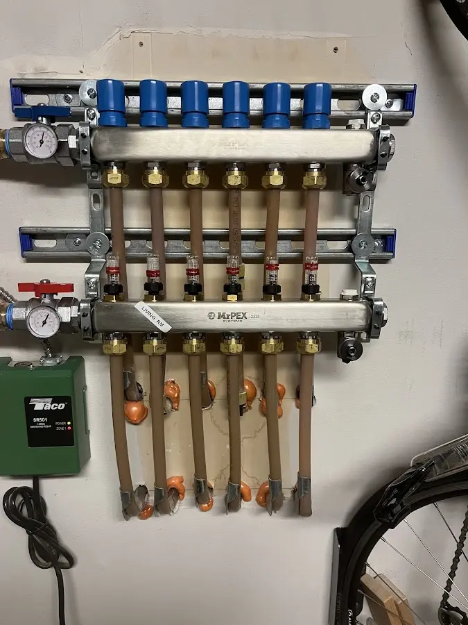 Plumber performing Leak Detection at a residential property in Lonsdale